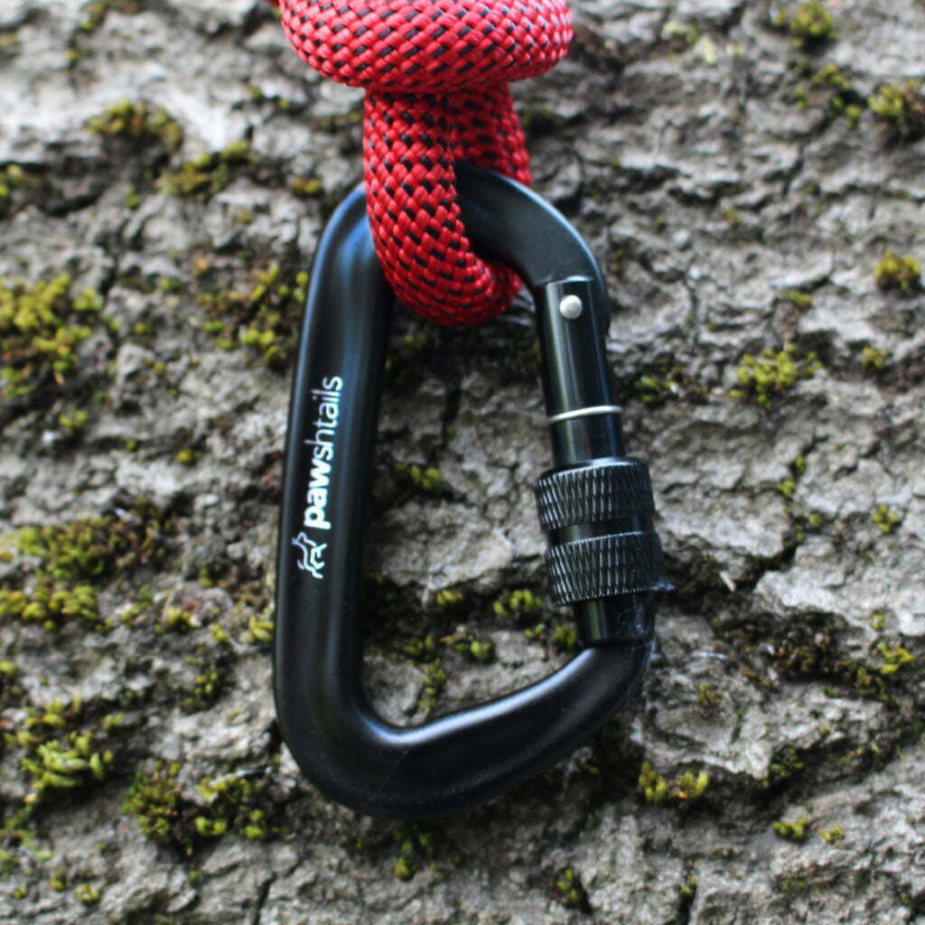 Pawshtails Black Carabiner