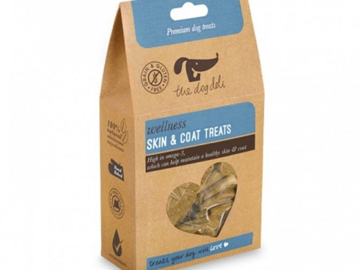 best dog treats for skin and coat