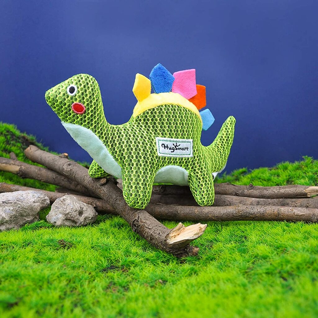 tough dog toys dinosaur