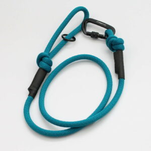 Teal Climbing Rope Lead