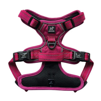 Pink Adjustable Anti Pull Dog Harness