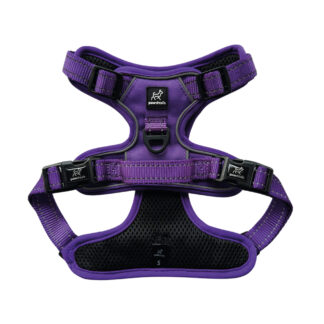 Purple Adjustable Anti Pull Dog Harness