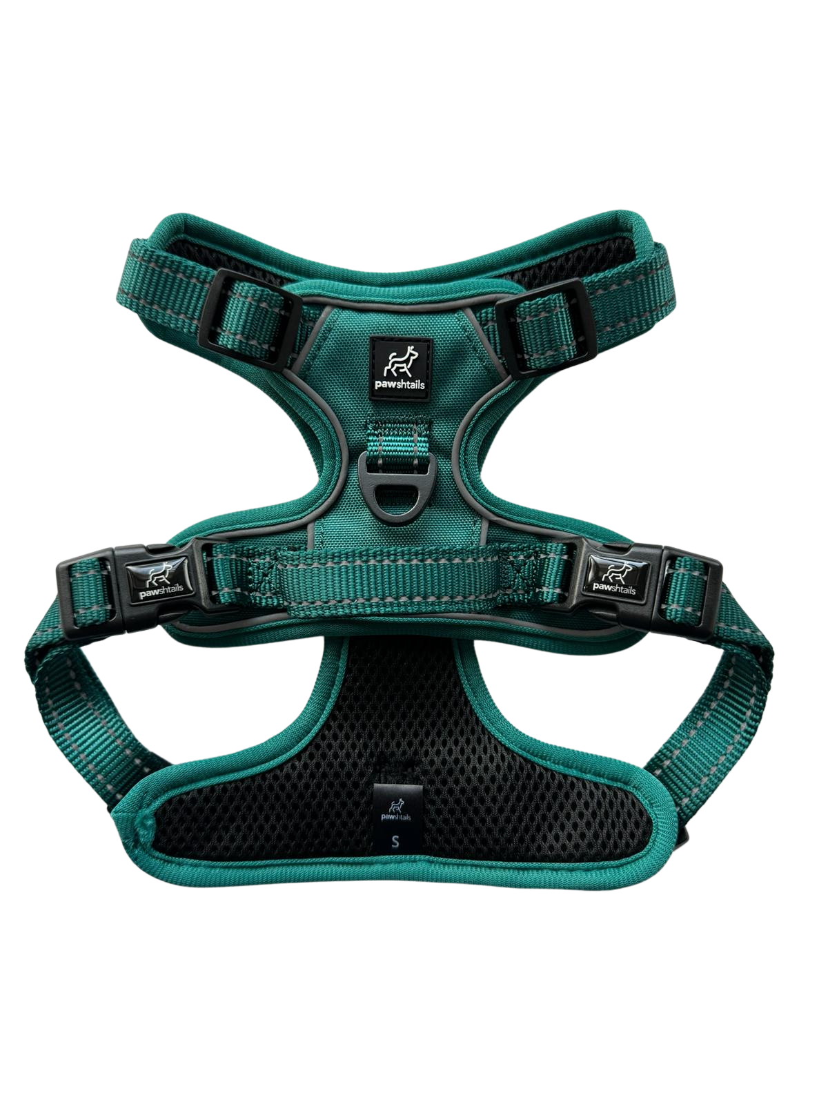 Adjustable Anti-Pull Harness in Emerald Green